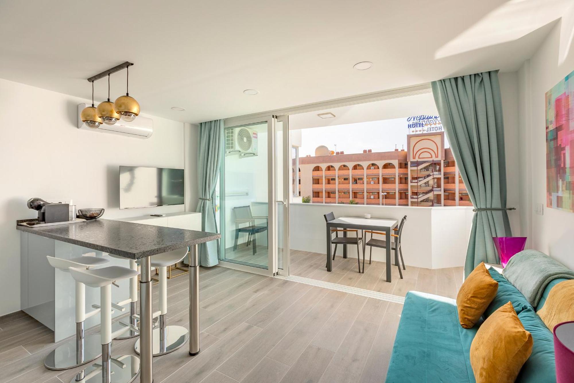 Chic & Stylish Near Yumbo Apartment Playa del Ingles  Ngoại thất bức ảnh